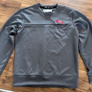 Adidas Gray Crewneck Men's Sweater